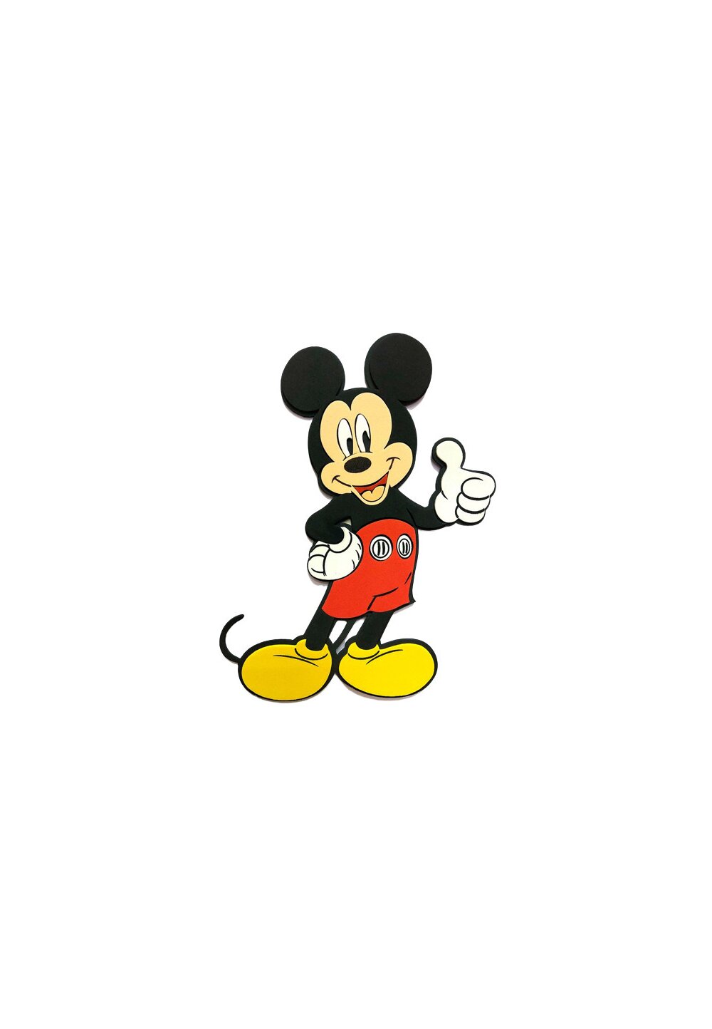 Stiker perete, Mickey Mouse, negru, 27 x 1 x 13 cm Accesorii