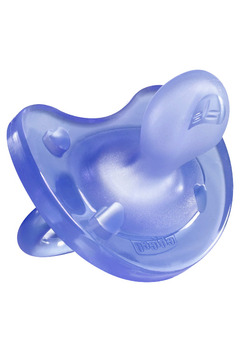 Suzeta Chicco Soft, din silicon, mov, 16-36 luni