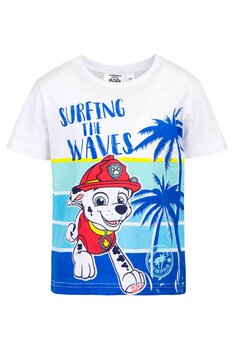Tricou baieti, Surfing the Waves, albastru