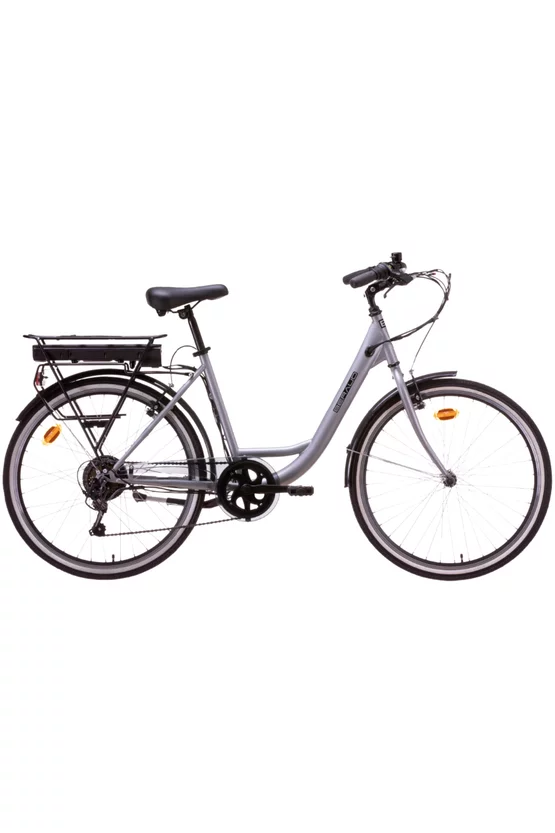 Bicicletă electrică oraș Beraud E4000 Urbaneo 26 inch, baterie 36V 13Ah 468Wh, motor Bafang 36V 250W 35Nm, Gri picture - 1