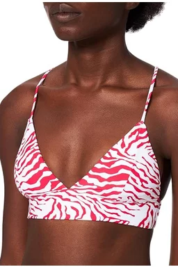 Bustieră Barts Galia Bralette Alb/Roz