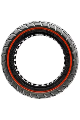 Cauciuc plin 10x2.75-6.5 cu dungă roșie (L-52C) picture - 3