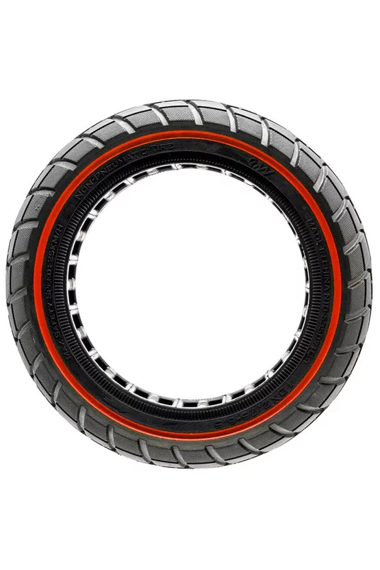 Cauciuc plin 10x2.75-6.5 cu dungă roșie (L-52C) picture - 3