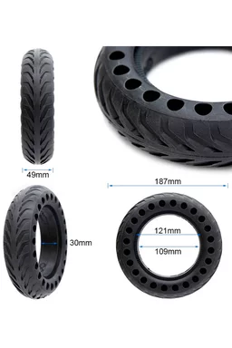 Cauciuc plin 8x2-5 pentru Kugoo S1 (WH-1)