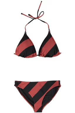 Costum de baie Brunotti Lollypop Negru/Maro