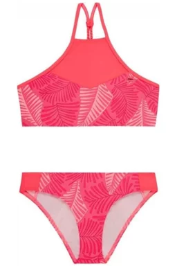 Costum de baie O`Neill PG High Neck Bikini Roz
