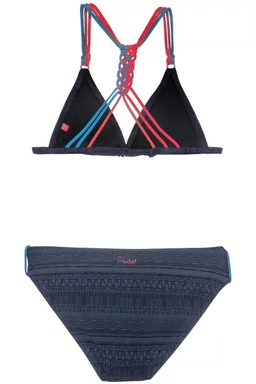 Costum de baie Protest Fimke 21 Jr. Triangle Bikini Albastru