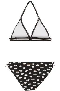 Costum de baie Protest Flores Jr. Triangle Bikini Negru