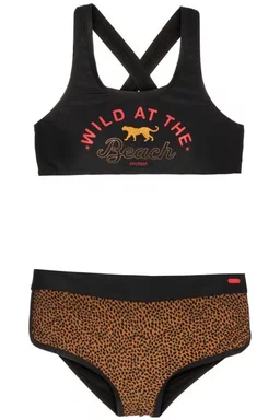 Costum de baie Protest Line Jr. Bikini Negru