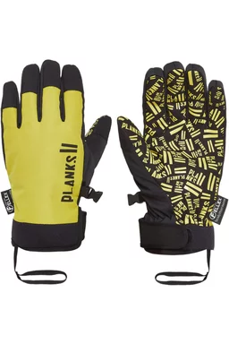 Mănuși Planks X Woodsy Tweak Out Pipe Galben