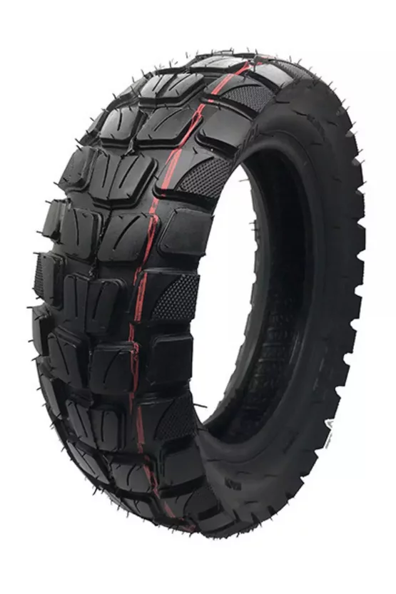 Pachet Cauciuc trotinetă Off Road 255x80  + Cameră trotinetă 10x2.5 cu valvă îndoită la 90 de grade (L-5-L-4) picture - 2