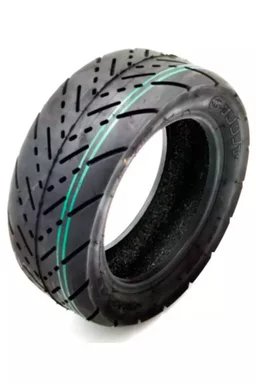 Pachet Cauciuc trotinetă tubeless vacuum 90/65-6,5 11 inch + Cameră trotinetă 90/65-6.5 11 inch cu valvă îndoită la 45 de grade (L-43+L-60)