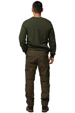 Pantaloni 2 în 1 lungi și scurți Fjallraven Broek FR Karl Pro Zip-Off Verde picture - 3