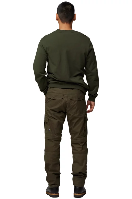Pantaloni 2 în 1 lungi și scurți Fjallraven Broek FR Karl Pro Zip-Off Verde picture - 3