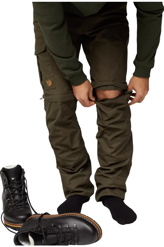 Pantaloni 2 în 1 lungi și scurți Fjallraven Broek FR Karl Pro Zip-Off Verde picture - 7