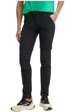 Pantaloni 2 în 1 lungi și scurți Viking Oregon Negru