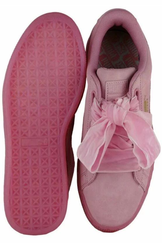 Pantofi Sport Puma Suede Heart Reset Pink picture - 4