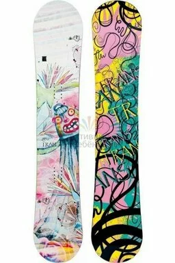 Placă Snowboard Trans Style Girl White 2013/14 picture - 1