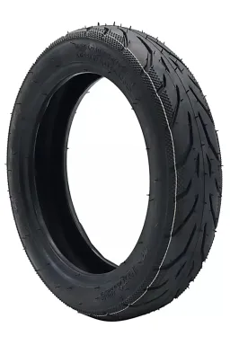 Pachet Cauciuc trotinetă 10x2.125 10 inch pentru Ninebot F20/F25/F30/F40 + Cameră trotinetă 10x2.125 cu valvă dreaptă ( (L-9E+L-9E01)