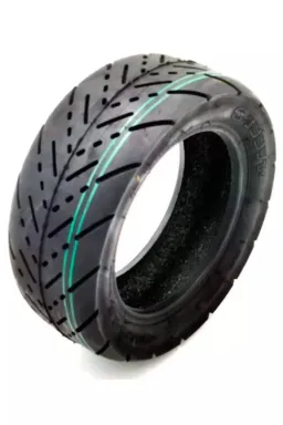 Pachet Cauciuc trotinetă tubeless vacuum 90/65-6,5 11 inch + Cameră trotinetă 90/65-6.5 11 inch cu valvă îndoită la 45 de grade (L-43+L-60)
