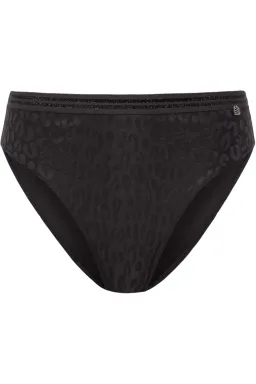 Slip Beachlife High Negru