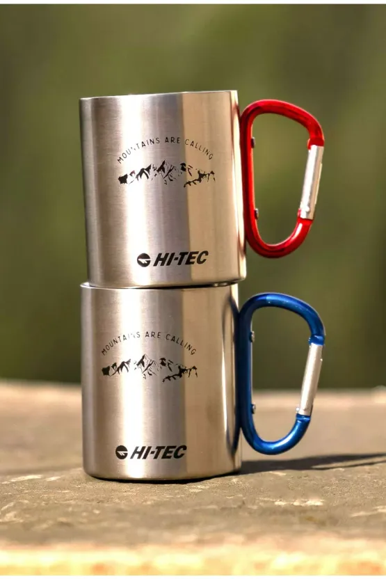 Cană Outdoor Hi-Tec KAP 300 ml Silver/Red picture - 3