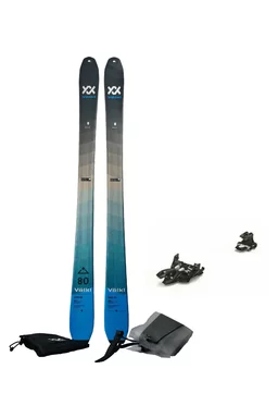 Set Ski de Tură Volkl Rise Blue Marker Alpinist 8 (Schiuri + Piei + Legături)