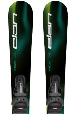 Ski Elan Kick U-Flex JR Shift + Legături Elan EL 4.5