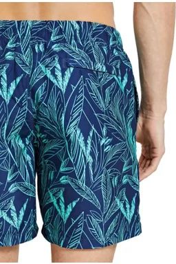 Șort Shiwi Scratched Leaves Albastru