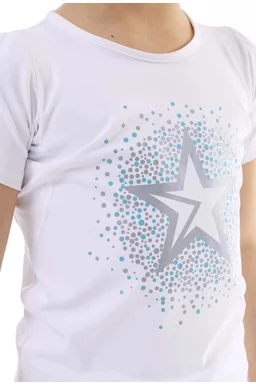 Tricou cu protecție UV Jobe Rash Guard JrG Alb