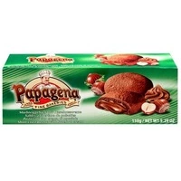 Biscuiti cu crema de ciocolata si alune papagena 150gr
