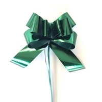 Funda pentru cadouri Flower Glossy (50 buc / set) Verde 31mm