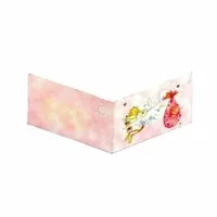 Marturie botez card barza roz