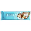 Roshen, baton de ciocolata cu lapte cu umplutura de migdale si cocos 29g