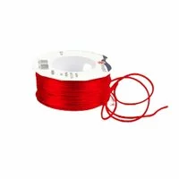 Snur satin Rhein Rosu 3mm