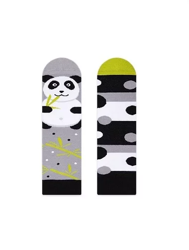 Kindersocken mit Nanushki Lazy Panda Kids Muster