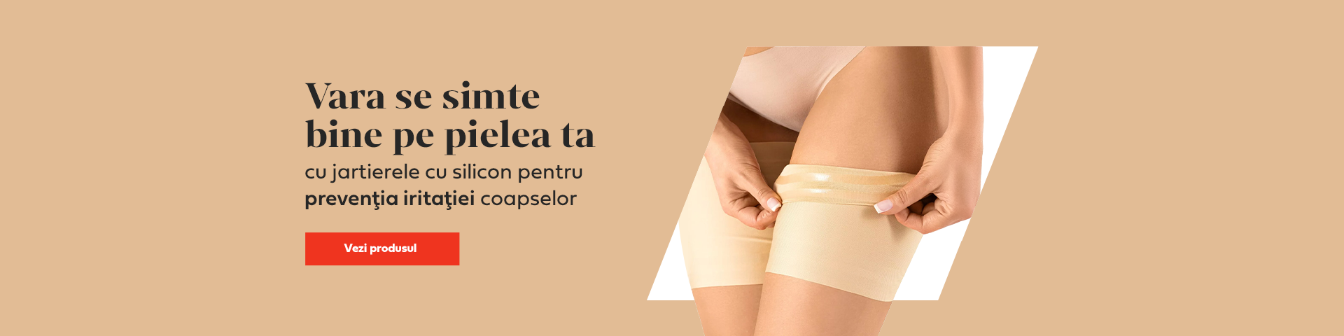 Jartiere cu silicon pentru prevenția iritației coa