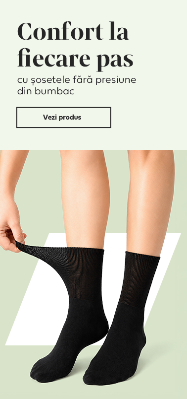 Sosete fara presiune bumbac Sanocks Easy Flow