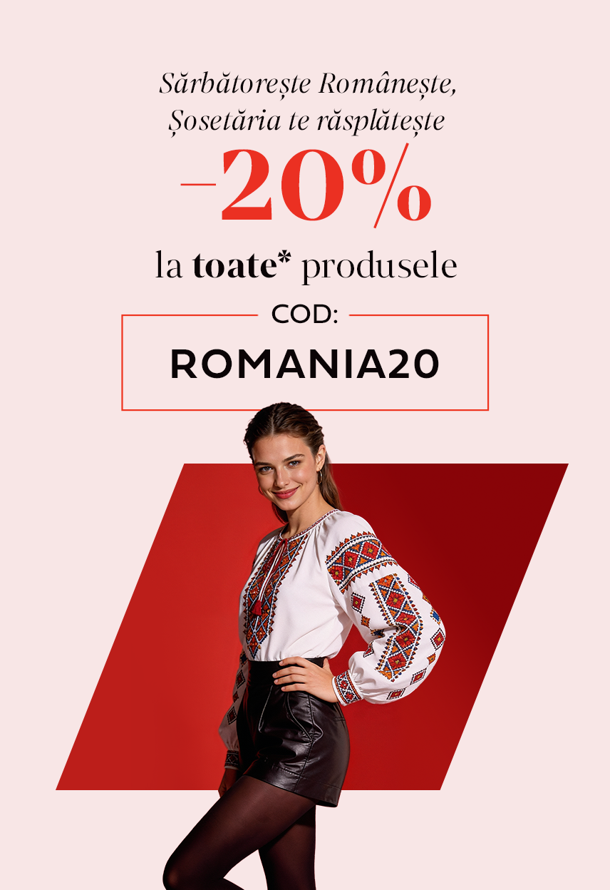 24 - 25 IANUARIE | 20% OFF la toate produsele care nu sunt deja reduse