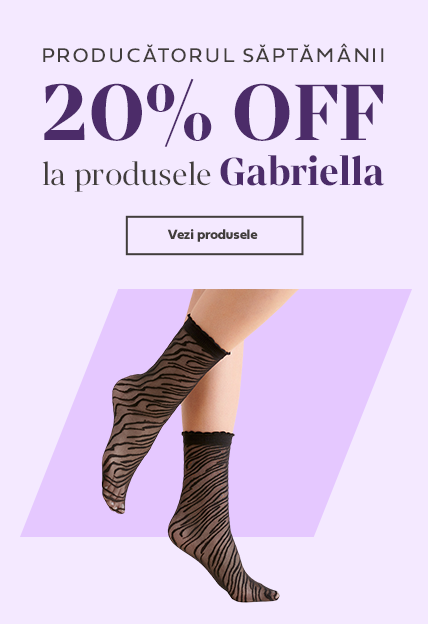 12-18 MAI | 20% OFF la toate produsele Gabriella
