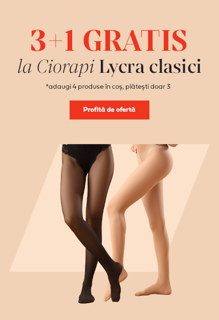 3+1 GRATIS la categoria de ciorapi lycra clasici