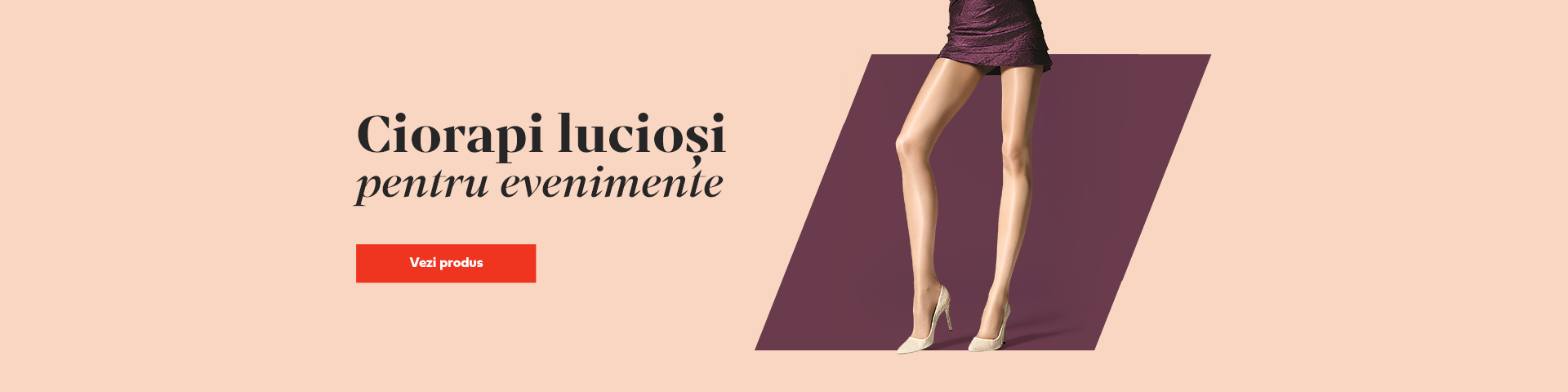 Ciorapi lucioși pentru evenimente