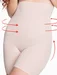 Chiloti boxeri modelatori invisible maxi sub sani cu silicon Julimex 269
