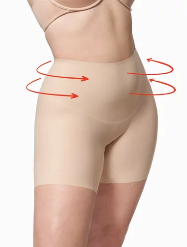 Chiloti boxeri modelatori invisible cu talia inalta Julimex 574