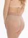 Chiloti brazilieni laser-cut bumbac cu talia medie dantelata Julimex Mood Brasil