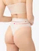 Chiloti tanga modelatori seamless cu talie dublu intarita Gatta Sensual Skin