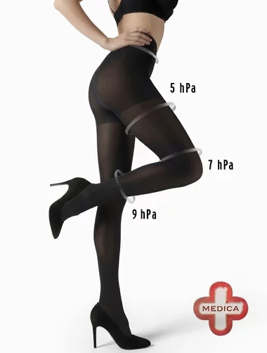 Ciorapi cu compresie de preventie (3.75-6.75 mmHg) Marilyn Relax 80 den