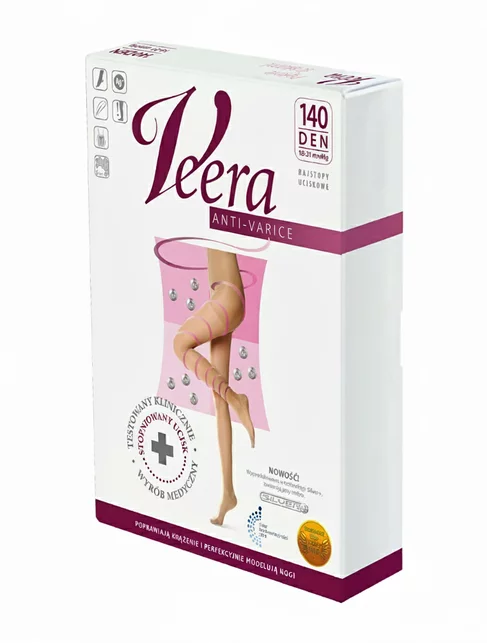 Ciorapi cu chilot compresie ridicata de preventie (18-21 mmHg) Veera 140 den