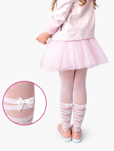 Dresuri copii cu fundita Knittex Layla 20 den