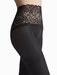 Ciorapi cu talie inalta dantelata Marilyn Lux Line Slim Emotion 60 den